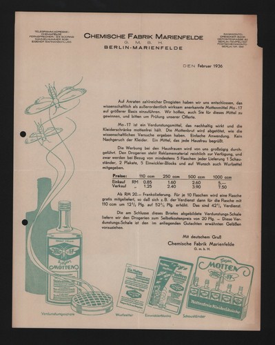 Berlin marienfelde brief - berlin-marienfelde,,