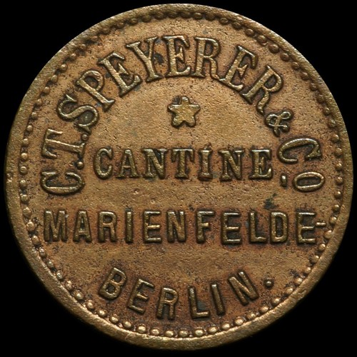 Wertmarke pfennig - wertmarke:,