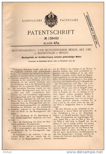 Original patentschrift - original,